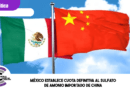 México establece cuota definitiva al sulfato de amonio importado de China México establece cuota definitiva al sulfato de amonio importado de China