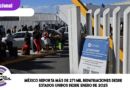 México reporta más de 271 mil repatriaciones desde Estados Unidos desde enero de 2025 México reporta más de 271 mil repatriaciones desde Estados Unidos desde enero de 2025