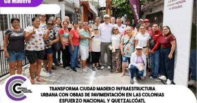 TRANSFORMA CIUDAD MADERO INFRAESTRUCTURA URBANA CON OBRAS DE PAVIMENTACIÓN EN LAS COLONIAS ESFUERZO NACIONAL Y QUETZALCÓATL