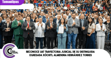 Reconoce UAT trayectoria judicial de su distinguida egresada Xóchitl Almendra Hernández Torres Reconoce UAT trayectoria judicial de su distinguida egresada Xóchitl Almendra Hernández Torres