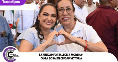 La unidad fortalece a Morena: Olga Sosa en Ciudad Victoria