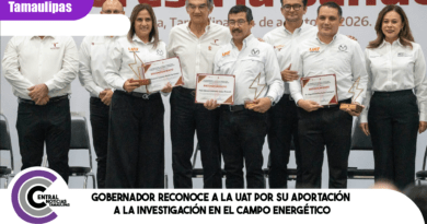 Gobernador reconoce a la UAT por su aportación a la investigación en el campo energético