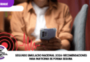 Segundo Simulacro Nacional 2026: recomendaciones para participar de forma segura
