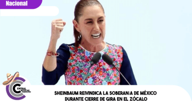 Sheinbaum reivindica la soberanía de México durante cierre de gira en el Zócalo