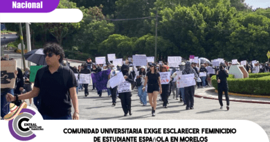 Comunidad universitaria exige esclarecer feminicidio de estudiante española en Morelos Comunidad universitaria exige esclarecer feminicidio de estudiante española en Morelos