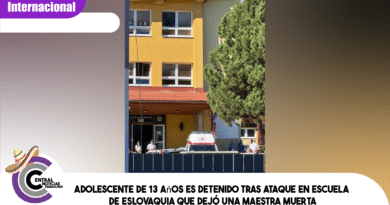 Adolescente de 13 años es detenido tras ataque en escuela de Eslovaquia que dejó una maestra muerta