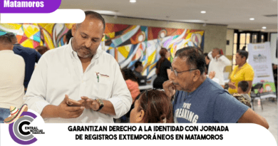 Garantizan derecho a la identidad con jornada de registros extemporáneos en Matamoros
