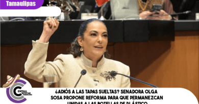 ¿Adiós a las tapas sueltas? Senadora Olga Sosa propone reforma para que permanezcan unidas a las botellas de plástico. ¿Adiós a las tapas sueltas? Senadora Olga Sosa propone reforma para que permanezcan unidas a las botellas de plástico.