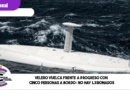 Velero vuelca frente a Progreso con cinco personas a bordo; no hay l3si0nados