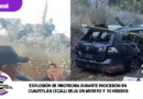 Explosión de pirotecnia durante procesión en Cuautitlán Izcalli deja un mv3rto y 10 heridos Explosión de pirotecnia durante procesión en Cuautitlán Izcalli deja un mv3rto y 10 heridos