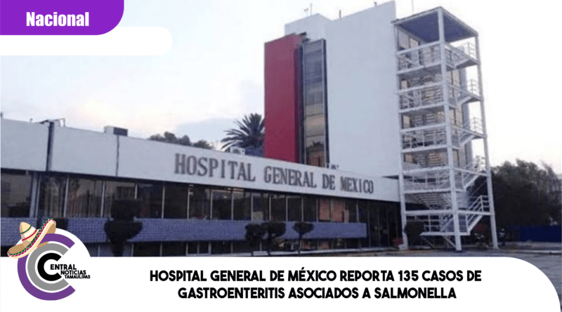 Hospital General de México reporta 135 casos de gastroenteritis asociados a Salmonella Hospital General de México reporta 135 casos de gastroenteritis asociados a Salmonella
