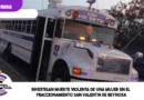 Investigan muerte violenta de una mujer en el fraccionamiento San Valentín de Reynosa