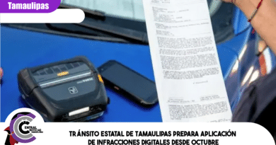 Tránsito Estatal de Tamaulipas prepara aplicación de infracciones digitales desde octubre