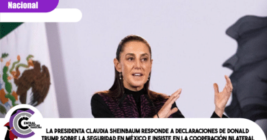 La presidenta Claudia Sheinbaum responde a declaraciones de Donald Trump sobre la seguridad en México e insiste en la cooperación bilateral