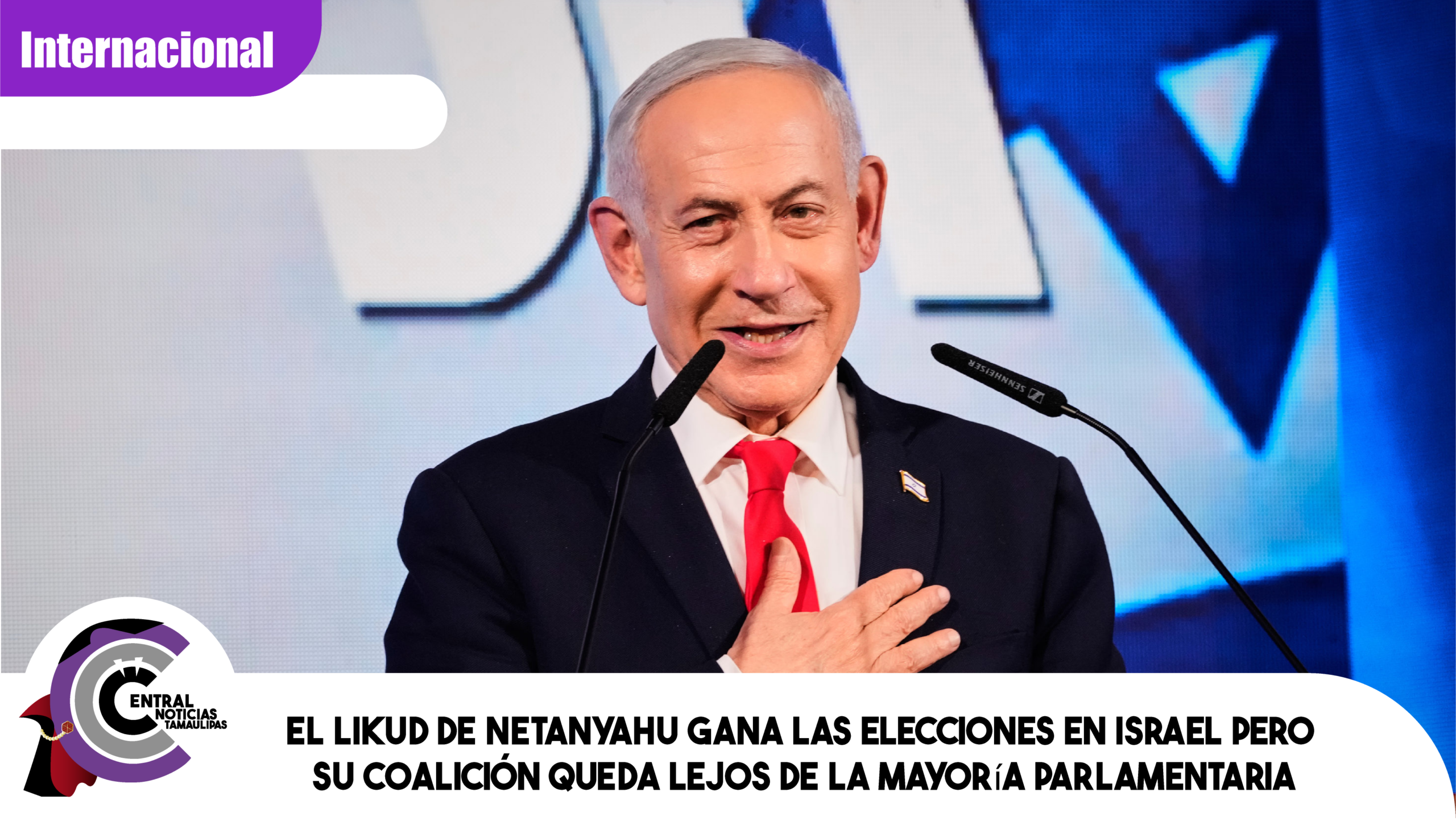 El Likud de Netanyahu gana las elecciones en Israel pero su coalición queda lejos de la mayoría parlamentaria El Likud de Netanyahu gana las elecciones en Israel pero su coalición queda lejos de la mayoría parlamentaria