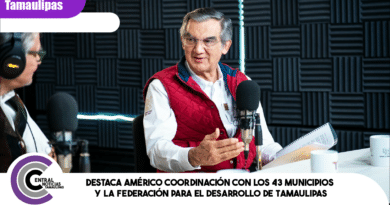Destaca Américo coordinación con los 43 municipios y la Federación para el desarrollo de Tamaulipas