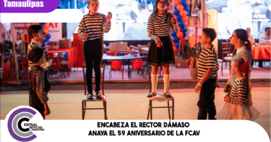 Encabeza el rector Dámaso Anaya el 59 Aniversario de la FCAV