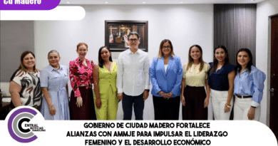 Gobierno de Ciudad Madero fortalece alianzas con AMMJE para impulsar el liderazgo femenino y el desarrollo económico