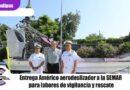 Entrega Américo aerodeslizador a la SEMAR para labores de vigilancia y rescate Entrega Américo aerodeslizador a la SEMAR para labores de vigilancia y rescate