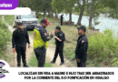 Localizan sin vida a madre e hijo tras ser arrastrados por la corriente del río Purificación en Hidalgo