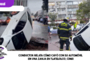 Conductor relata cómo cayó con su automóvil en una zanja en Tlatelolco, CDMX Conductor relata cómo cayó con su automóvil en una zanja en Tlatelolco, CDMX